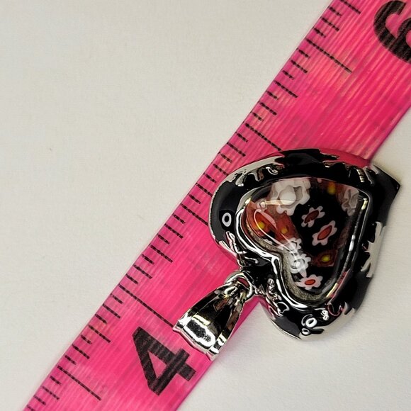 Heart Shaped Pendant in Stainless Steel - Picture 6 of 10